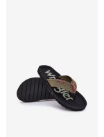 Pánské žabky WRANGLER ZANE FLIPFLOP MEN LOW 20251044.20251044.57B Zelené