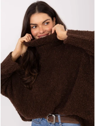 Jumper CH SW 72993.25 tmavě hnědý