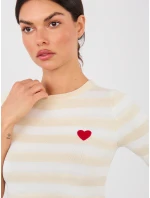 Jumper PM SW SF162.80 světle béžový