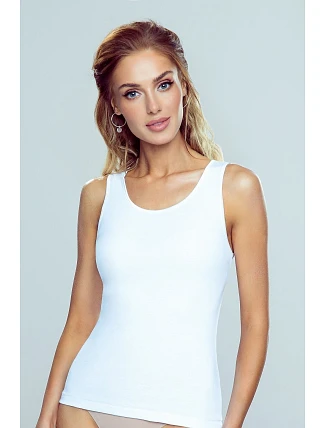 Bílá dámská košilka Eldar Clarissa XXL-XXXL