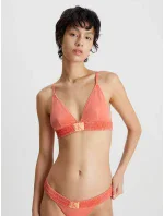 Dámský vrchní plavkový díl bikin KW0KW01974 SM9 korálová - Calvin Klein