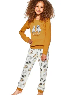 Dívčí pyžamo 594/145 Dogs - CORNETTE