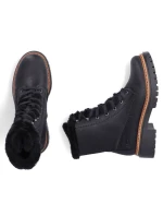 Rieker W 72625-00 RKR714 boty s kožešinou Rieker W 72625-00 RKR714 boty s kožešinou