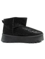 Lee Cooper snow boots women winter fashion fur insulated boots black dámské