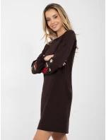 Šaty RV SK 8088.59 tmavě hnědé