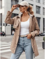 Dámská přechodná bunda parka MOZA béžová FashionStreet TY4283