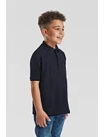 Fruit of the Loom Kids 65/35 Polo Dětské piqué polo 16.3417 black Fruit of the Loom Kids 65/35 Polo Dětské piqué polo 16.3417 black