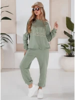 Dámská tepláková souprava BULLS light green FashionStreet AY0899