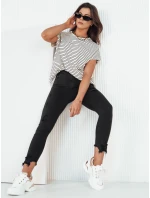 Dámské džínové kalhoty FAROL černé FashionStreet UY1906 Dámské džínové kalhoty FAROL černé FashionStreet UY1906