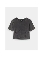 Crop top slim smooth dámský 4F 4FRAW24TTSHF2581-20S Crop top slim smooth dámský 4F 4FRAW24TTSHF2581-20S