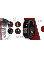 GIEWONT Smartwatch Black and White 2 Stripes GW200-2 GIEWONT Smartwatch Black and White 2 Stripes GW200-2