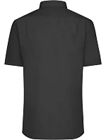 Daiber JN 680 Popelínová košile s krátkým rukávem 02.0680 black Daiber JN 680 Popelínová košile s krátkým rukávem 02.0680 black