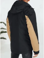 Pánská zimní bunda s kapucí FashionStreet camel TX5041