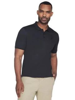Skechers Off Duty Polo TP43-BLK Black L