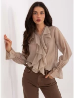 IT košile KS 28883.80 béžová IT košile KS 28883.80 béžová