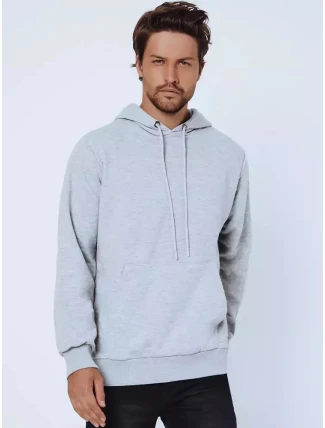 Pánská šedá mikina FashionStreet BX5019