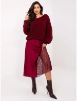 Jumper IT SW 72806.75 bordó