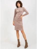 Dámské šaty RP SK 8207.13X tmavě lila