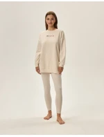 Dámské pyžamo Fune 41870-80X Béžová - Henderson Ladies Dámské pyžamo Fune 41870-80X Béžová - Henderson Ladies