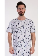Pánská noční košile s krátkým rukávem Surfing Pánská noční košile s krátkým rukávem Surfing