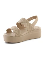 Sandály Crocs Brooklyn Woven Low Wedge W 209977-212 Sandály Crocs Brooklyn Woven Low Wedge W 209977-212