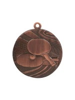 Bronzová medaile - stolní tenis - ocelová medaile