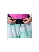 Dámské šortky ROSSIGNOL W Sapa Short, bílo-zelené