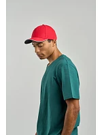 Atlantis Headwear Pilot Piping Sandwich 6 panelová broušená sandwich kšiltovka 33.0502 red/white
