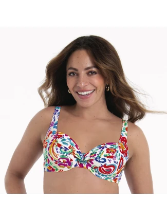 Style Hermine Top Bikini - horní díl 8777-1 multi colour - RosaFaia