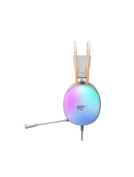 Herní sluchátka Havit H2037d (bílá)