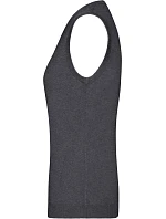 Daiber JN 656 Dámská svetrová vesta s výstřihem do V 02.0656 anthracite melange Daiber JN 656 Dámská svetrová vesta s výstřihem do V 02.0656 anthracite melange