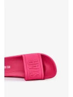 Dámské módní pantofle Big Star - růžové