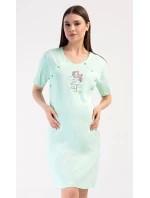 Dámská noční košile mateřská Čáp s kloboukem