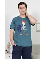 Pánské pyžamo kapri Kohout Pánské pyžamo kapri Kohout