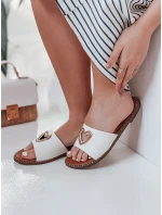 Dámské žabky se srdcem LOVEMISS white FashionStreet ZY0770