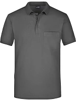 Daiber JN 922 Piqué polo s náprsní kapsou 02.0922 graphite Daiber JN 922 Piqué polo s náprsní kapsou 02.0922 graphite