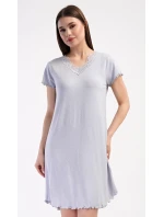 Dámská noční košile s krátkým rukávem Vločka