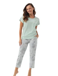 Dámské pyžamo Luna 342 v plné délce M-2XL