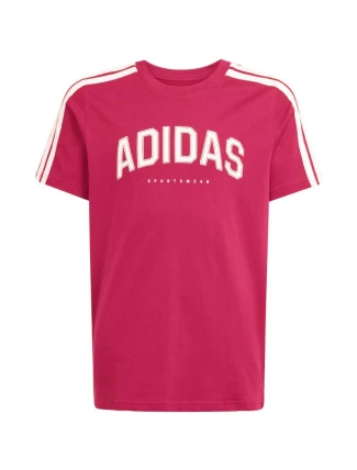 Dětské tričko adidas Codes Collegiate Graphic Tee růžové KA9764