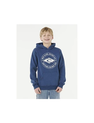 Mikina RIP CURL STAPLER HOOD -BOY, tmavě modrá Mikina RIP CURL STAPLER HOOD -BOY, tmavě modrá