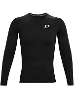 Pánské tričko Under Armour HG Armour Comp LS, černé, 1361524 001 L