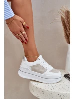 Dámské Tenisky Se Vzorem Bílé Fenarra