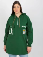 Mikina RV BL 8258.34 tmavě zelená