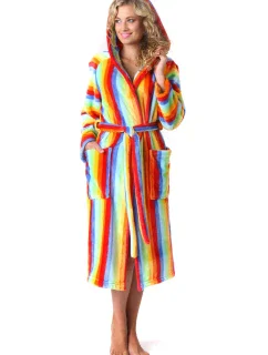 Dámský župan 3156 Capri s kapucí - Vestis