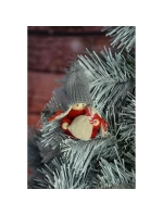 DEKORATIVNÍ PANENKA S TAŠKOU ČERVENÁ DÍVKA 7,5 CM