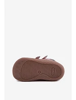 Kožené barefoot boty pro dívky Bartek 8631985 Růžové