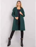 Dámský kabát CHA PL 0402.33P tmavě zelený