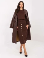 Sukně PM SD W937.79 hnědá