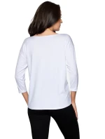 Dámská halenka Camille white - BABELL Dámská halenka Camille white - BABELL