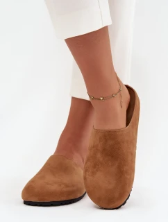 Dámské pantofle na platformě Camel Sylviane